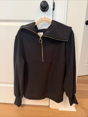 Varley Black Quarter-Zip